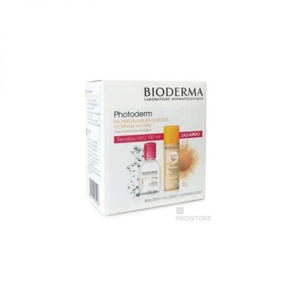 BIODERMA Photoderm NUDE Touch SPF50 + Sensibio H2O