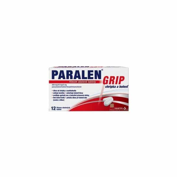 PARALEN GRIP chrípka a bolesť tablety 1x12 ks