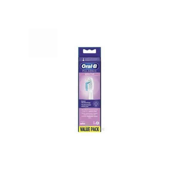 Oral-B PULSONIC SENSITIVE čistiace náhradné hlavice 1x4 ks